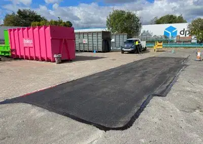 ProPatch Commercial Surfacing: Tarmac Application in Industrial Yard