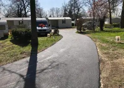 ProPatch Tarmac Surfacing: Caravan Park Path Installation