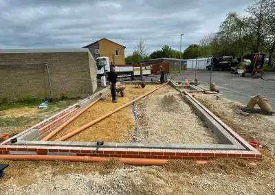 Pro Patch Groundworks Services: Foundation Laying and Preparation