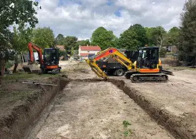 ProPatch Groundworks: Trench Excavation with Diggers