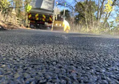 Road Roller Compacting Asphalt | Pro Patch Ltd